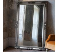 XL Antique Silver Leaner Mirror 175cm x 114cm Agenzia 14 Silver XL