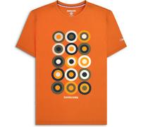 (XL, Apricot) Lambretta Mens Mod Target Short Sleeve T-Shirt