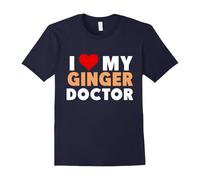 (XL) BabooBazaa I Love My Ginger Doctor-Funny Redhead T-shirt-Father's Day