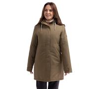 (XL, Beige) Trespass Womens/Ladies Melissa Padded Waterproof Jacket