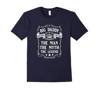(XL) Big Daddy The Man-Myth-Legend Grandfather T-Shirt-Father's Day