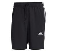 (XL, Black) Adidas Mens Essentials Chelsea Aeroready 3 Stripes Shorts