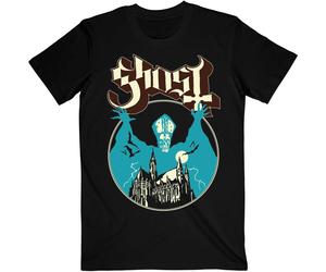 (XL, Black/Blue) Ghost Unisex Adult Opus T-Shirt