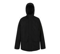 Regatta Mens Savon Insulated Waterproof Jacket - Black/Dark Grey - Black/Dark Grey - XL - 100% Polyester