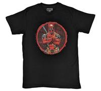 Deadpool Arms Crossed T Shirt Marvel Black XL