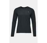 XL Black Diamond Mens Coefficient Lt Crew Baselayer Black Size