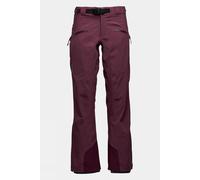 XL Black Diamond Womens Recon Stretch Ski Pants - Regular Purple Size