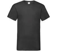 (XL, Black) Fruit of the Loom Mens Value V Neck T-Shirt