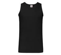 Fruit of the Loom Men's Valueweight Athletic Tank Top in Black | Size: XL Fruit Of The Loom Black XL