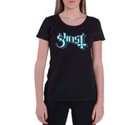 Blue Keyline Logo Skinny Fit T Shirt Ghost Black XL