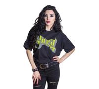 (XL, Black) Ghost Unisex Adult Keyline Logo T-Shirt