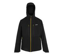 Regatta Mens Highton Stretch Padded Jacket - Black/Gold - Black/Gold - XL