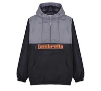 (XL, Black/Grey) Lambretta Mens Scooter Overhead Jacket