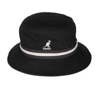 (XL, Black) Kangol Unisex Adult Striped Cotton Bucket Hat