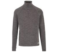 (XL, Black Marl) Trespass Mens Harold Half Zip Fleece Top
