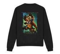 (XL, Black) Marvel Unisex Adult Wolverine Versus Sabretooth Sweatshirt