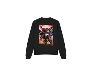 (XL, Black) Marvel Unisex Adult X-Men Team Attack Sweatshirt