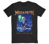 (XL, Black) Megadeth Rust In Peace Track list T Shirt