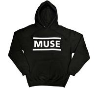 (XL, Black) Muse Unisex Adult Logo Hoodie