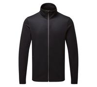 (XL, Black) Premier Mens Sustainable Zipped Jacket