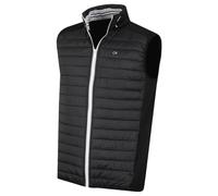 (XL, Black/Silver) Calvin Klein Mens 2021 Hybrid CK Insulate Lightweight Gilet