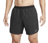 (XL, Black/Silver) Nike Mens Stride Running Shorts