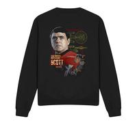 (XL, Black) Star Trek Unisex Adult Chief Engineer Scott Sweatshirt