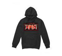 (XL, Black) Star Wars Mens Jedi Warp Hoodie