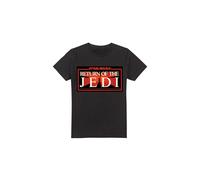 (XL, Black) Star Wars Mens Jedi Warp T-Shirt