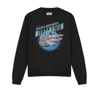 (XL, Black) Star Wars Unisex Adult Grandad One In A Millennium Sweatshirt