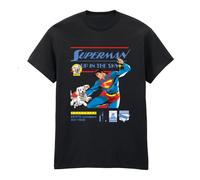 (XL, Black) Superman Unisex Adult Up In The Sky T-Shirt