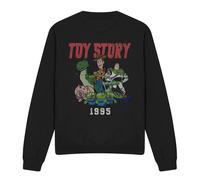 (XL, Black) Toy Story Unisex Adult 1995 Retro Sweatshirt