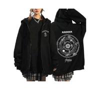 (XL, Black4) Stray Kids Hoodies Skzoo Print Jackets Skz Hooded Jacket Korean Kpop Concert Coat Stray Kids Sweatshirt Y2k Men Women-Yvan