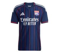 (XL, Blue) Adidas Mens 2025/2026 Olympique Lyonnais Away Shirt