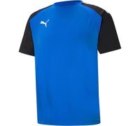 (XL, Blue/Black/White) Puma Mens TeamPACER Colour Block T-Shirt