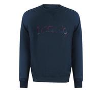 Diesel Mens Total Eclipse Distressed Logo Raglan Sweatshirt SY3964