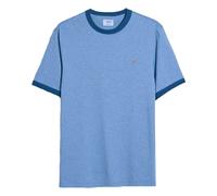 (XL, Blue) Farah Mens Groves Ringer T-Shirt
