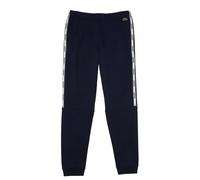 (XL, Blue) Lacoste Mens Branded Tape Jogging Bottoms