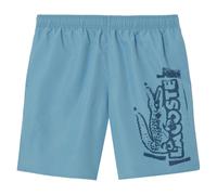 (XL, Blue) Lacoste Mens Logo Swimming Trunks