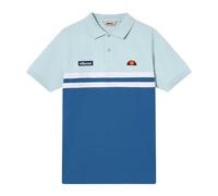 (XL, Blue/Light Blue) Ellesse Mens Muccia Colour Block Polo Shirt