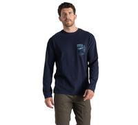Craghoppers Mens National Trust Limestone Long-Sleeved T-Shirt - Blue Navy - XL - Blue Navy