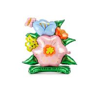 XL Blumen AirLoonz Ballon (zum selber aufblasen mit Luft)