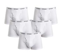 (XL) Bonds 5 Pack White Mens Guyfront Trunks Briefs Boxer Shorts Comfy Undies Underwear MZVJ