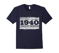 (XL) Born in 1940 77th Birthday T Shirt Gift for 77 year old Dad-Father's Day