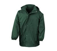 (XL, Bottle Green/Bottle Green) Result Mens Reversible StormDri 4,000 Waterproof Windproof Anti Pilling Fleece Jacket