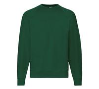 Mens Raglan Sleeve Belcoro Sweatshirt - Bottle Green / XL