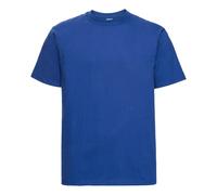 (XL, Bright Royal Blue) Russell Mens Classic Combed Cotton Heavyweight T-Shirt