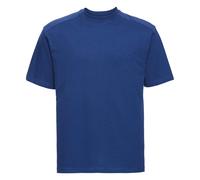 (XL, Bright Royal) Russell Europe Mens Workwear Short Sleeve Cotton T-Shirt