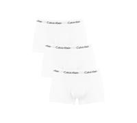 (XL) CALVIN KLEIN U2664G 100 Men's Low Rise Trunks Stretch Cotton 3 Pack CK Underwear
