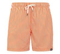 (XL, Celosia Orange) Regatta Mens Loras Stripe Swim Shorts